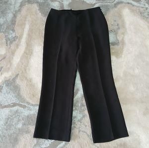 Ralph Lauren Purple Label Black Straight Leg Pants